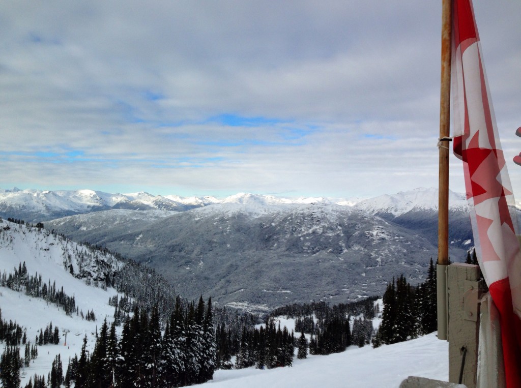 Looking down from Whistler by Anneleigh Jacobsen